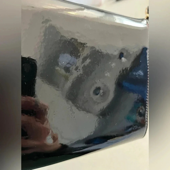 Vintage Cabrelli/ Black/ Faux leather/  Cross body bag/ Made in Canada - Picture 10 of 10